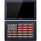 Blue Bullet American Flag Surface Pro Tablet Skin